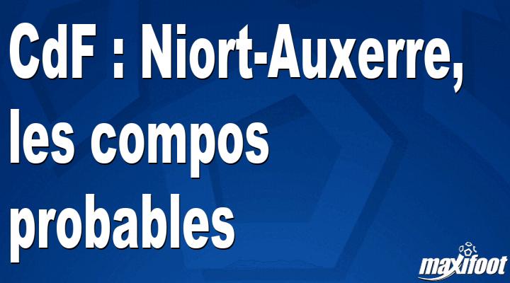 CdF : Niort-Auxerre, Les Compos Probables - Football - MAXIFOOT