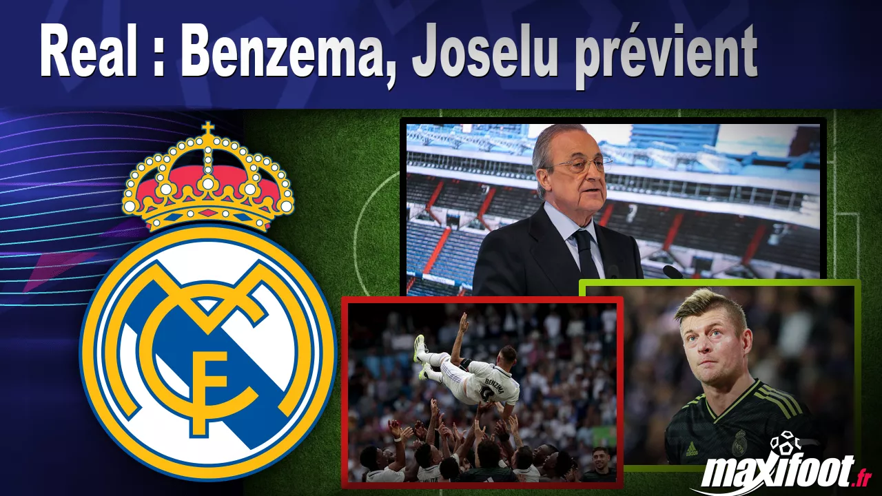 Real : Benzema, Joselu prvient – Football