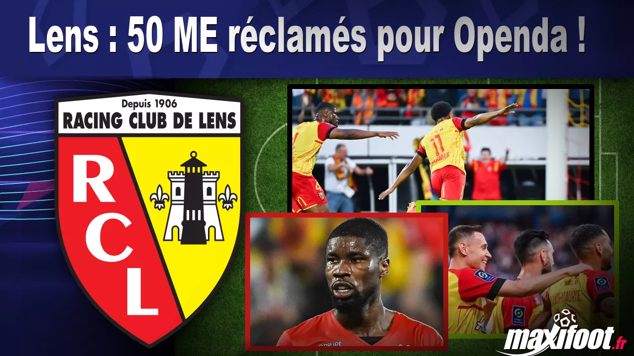 Lens : 50 M€ rclams pour Openda ! – Football