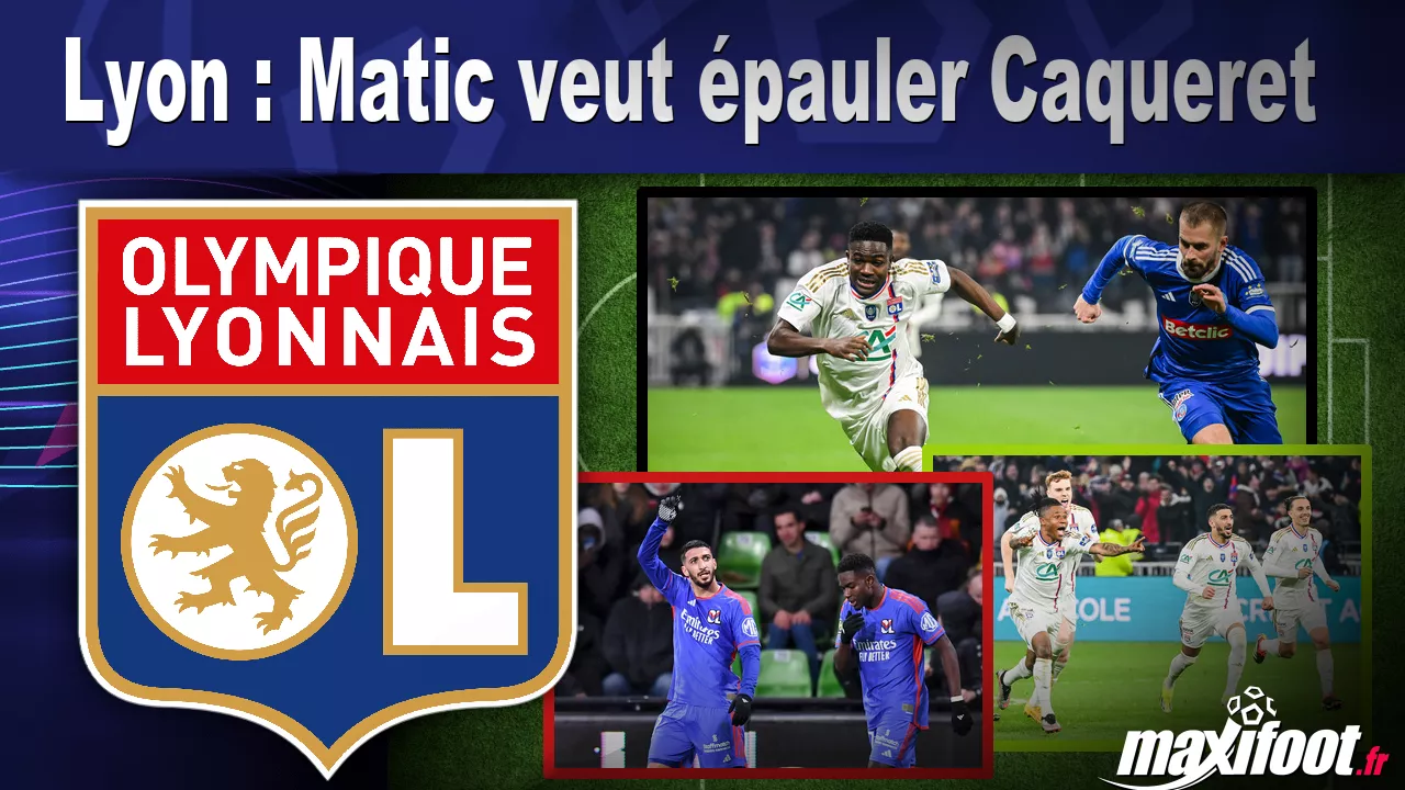 Nemanja Matic apporte son expérience à Maxence Caqueret à l'Olympique Lyonnais thumbnail