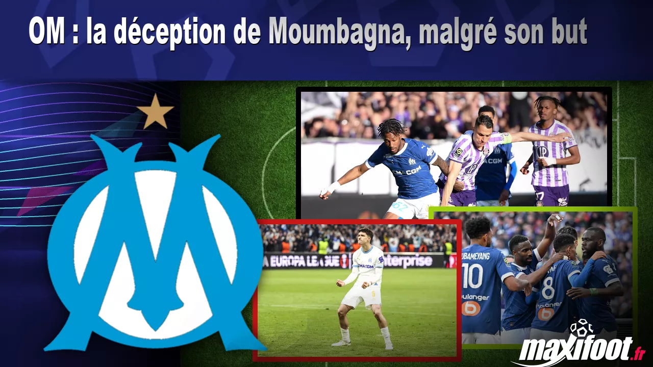 OM : la dception de Moumbagna, malgr son but - Football thumbnail