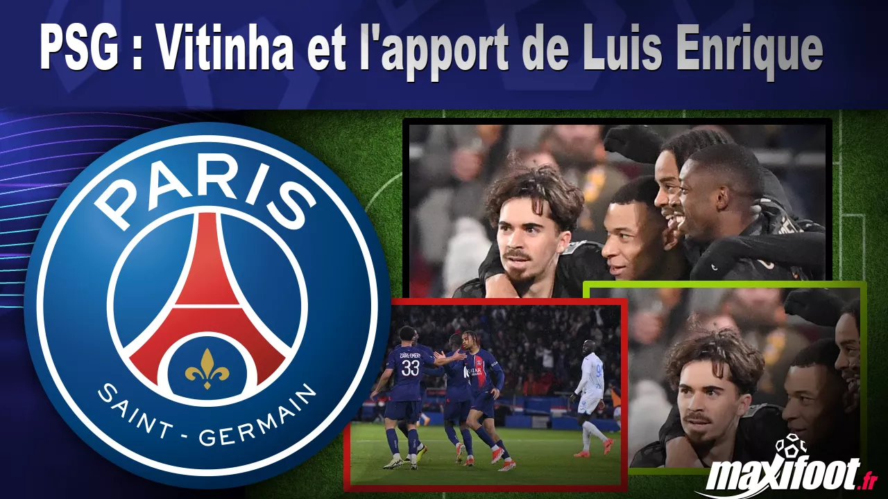 PSG : Vitinha et l'apport de Luis Enrique - Football thumbnail