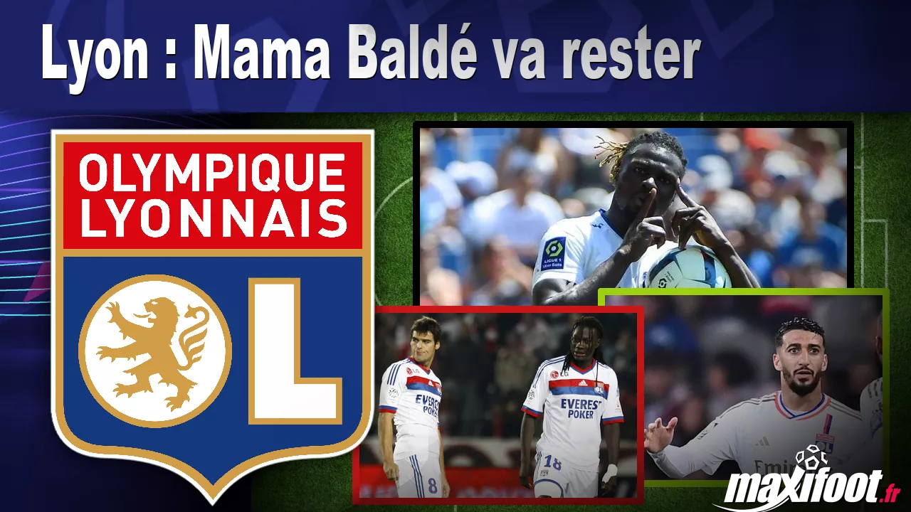 Lyon : Mama Bald va rester - Football thumbnail