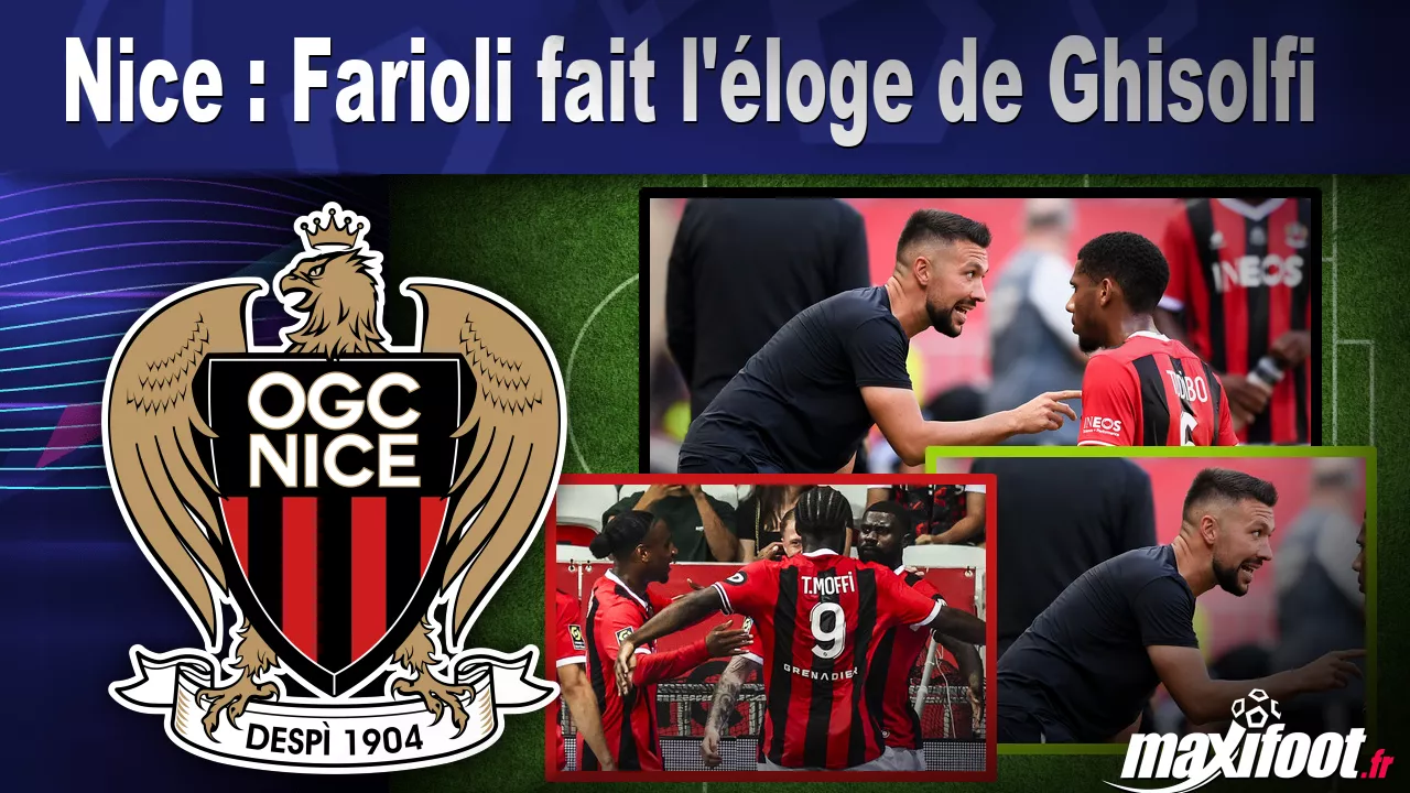 Nice : Farioli fait l'loge de Ghisolfi - Football thumbnail
