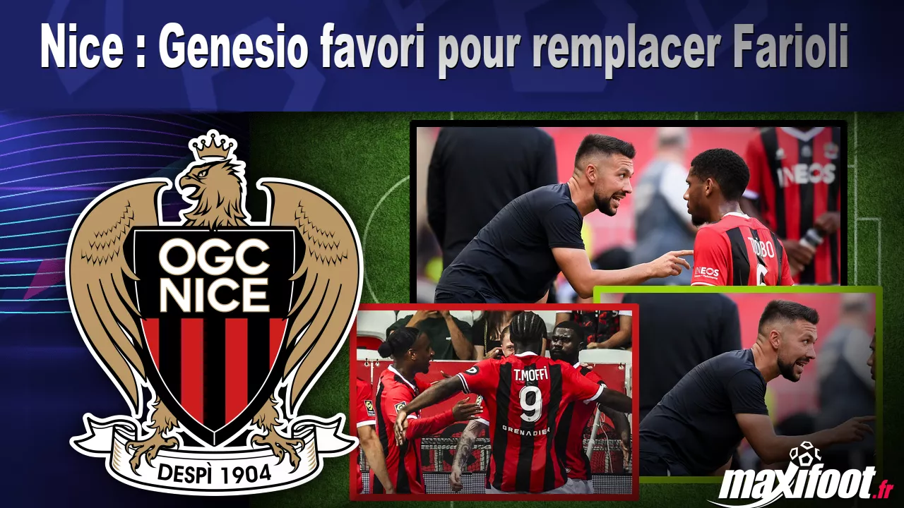 Nice : Genesio favori pour remplacer Farioli - Football thumbnail
